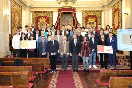 Imagen La Universidad de Oviedo entrega los Premios TalentUO-Santander a las...