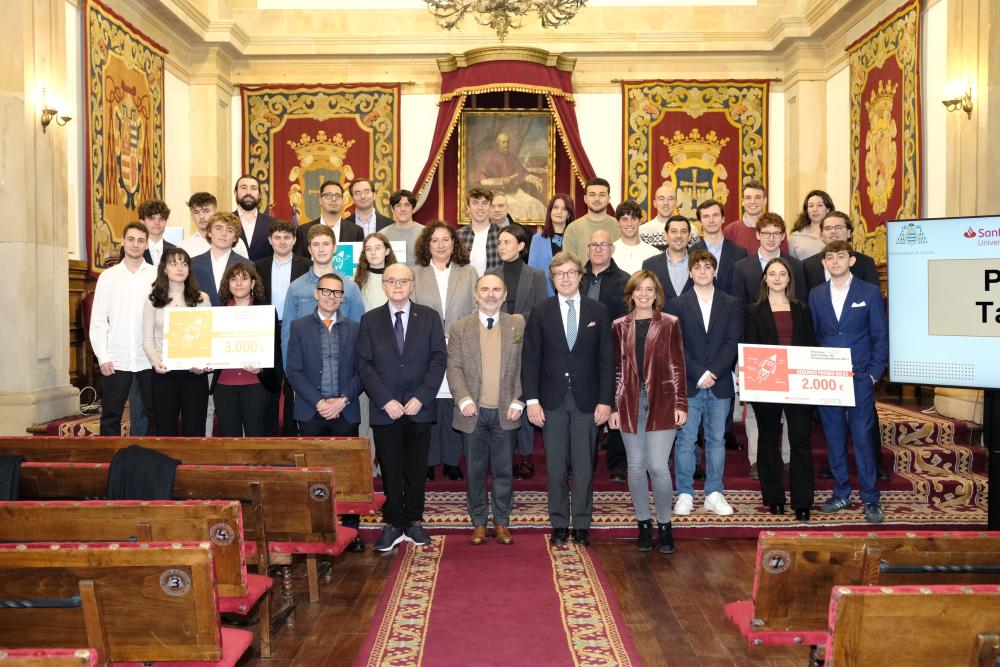 Imagen La Universidad de Oviedo entrega los Premios TalentUO-Santander a las mejores iniciativas de emprendimiento