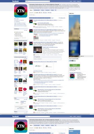 1573306_Captura de pantalla de la página de Extensión Universitaria en Facebook