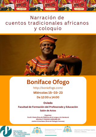 Charla y coloquio sobre narración de cuentos tradicionales africanos