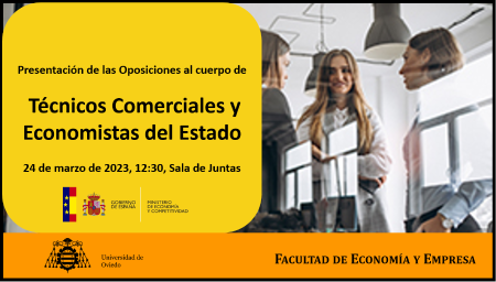 Presentación de las oposiciones al cuerpo de Técnicos Comerciales y Economistas del Estado