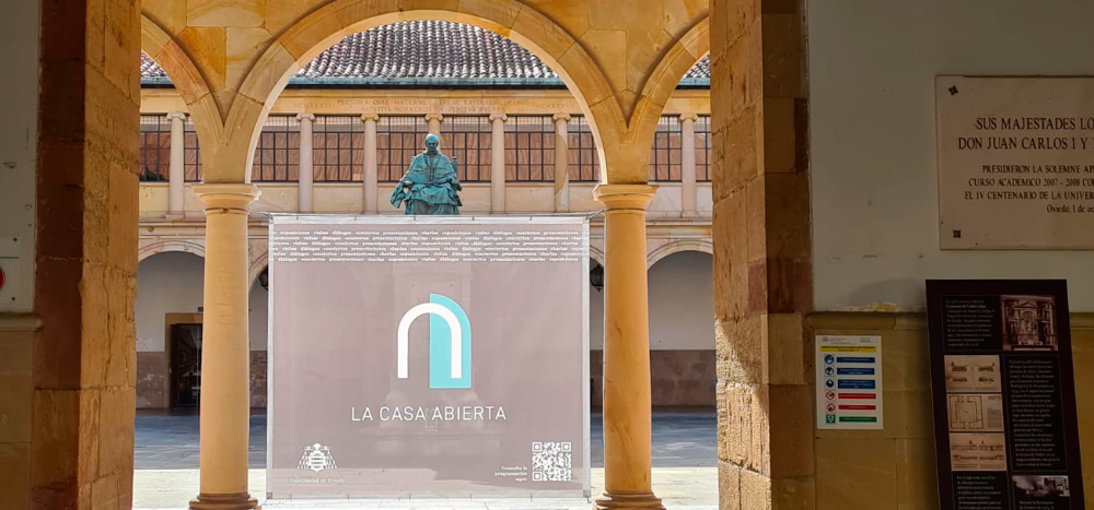 Imagen La Universidad de Oviedo sitúa a su Edificio Histórico como faro de la cultura en la segunda edición de La Casa Abierta