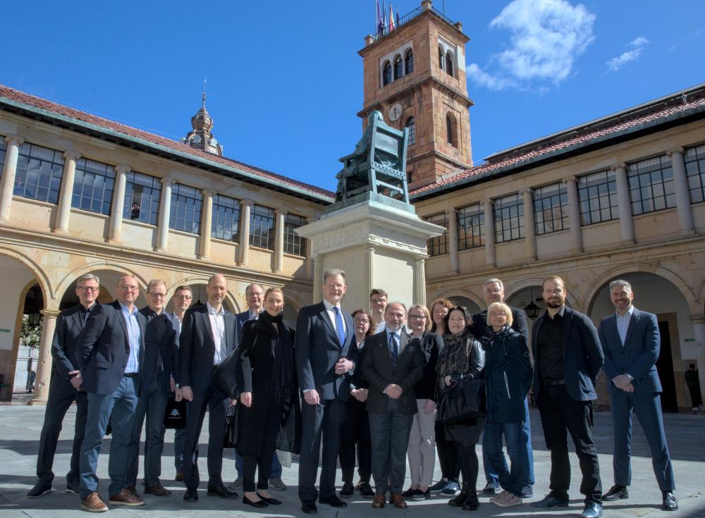 Imagen La Universidad de Oviedo y la finlandesa XAMK se reúnen en Asturias para impulsar su cooperación dentro de la Alianza INGENIUM