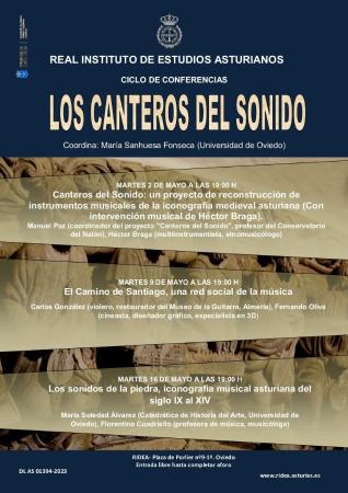 Conferencia de Soledad Álvarez y Florentina Cuadriella: «Los sonidos de la piedra, iconografía musical asturiana del siglo IX al XIV»