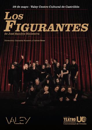 Representación teatral “Los Figurantes”, en Centro Cultural Valey 