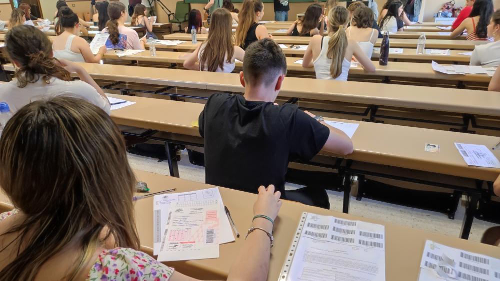 Imagen El 80,57% del estudiantado aprueba la EBAU de julio