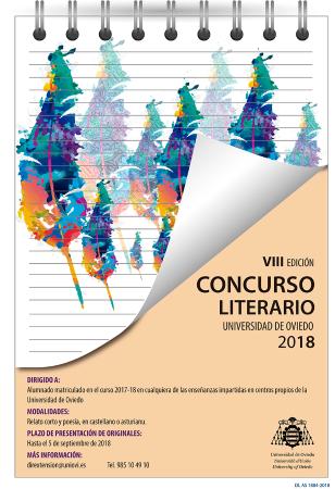 cartel concurso literario 2018