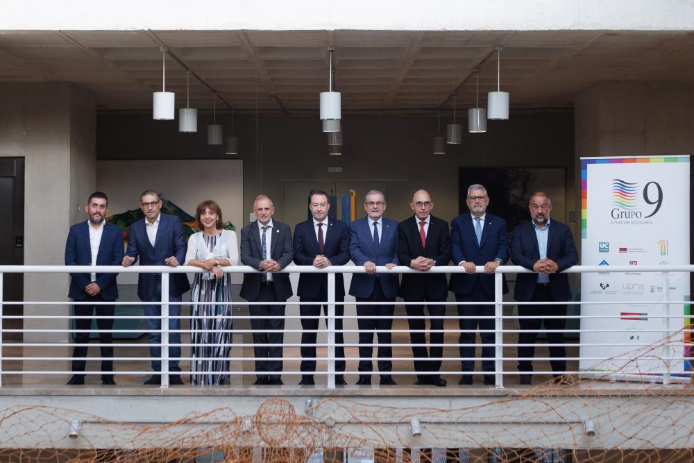 Imagen La UPNA asume la presidencia del G-9 de Universidades en la Asamblea General de Rectoras y Rectores celebrada en Pamplona