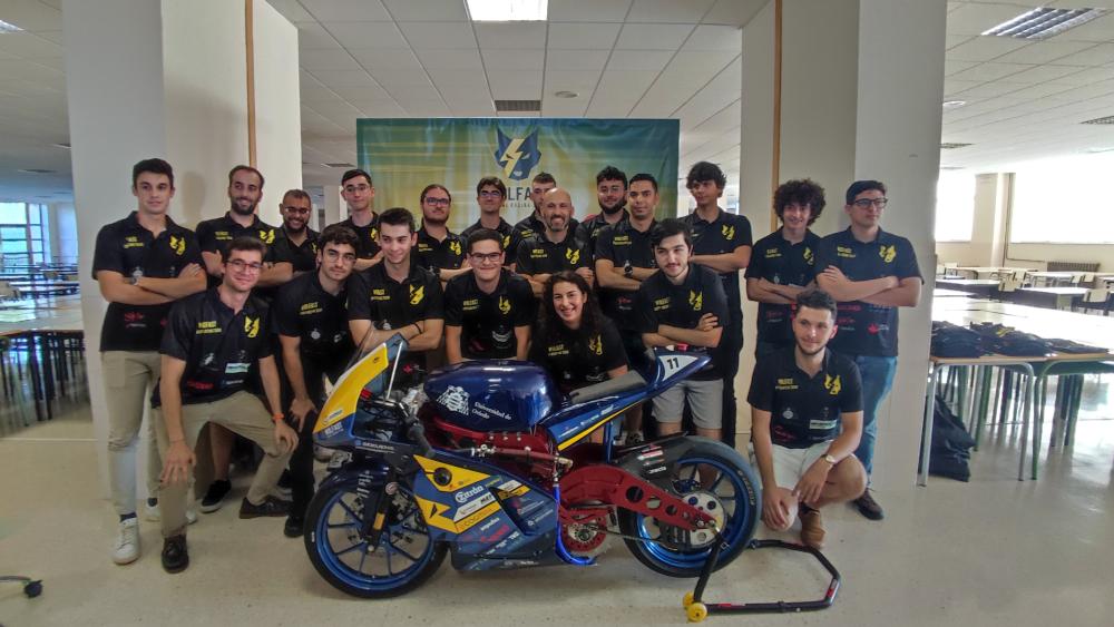 Imagen El equipo Wolfast UniOvi Racing Team presenta su nuevo prototipo de motocicleta de competición eléctrica