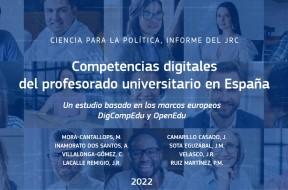 Imagen Crue y el JRC presentan un informe sobre competencias digitales del...