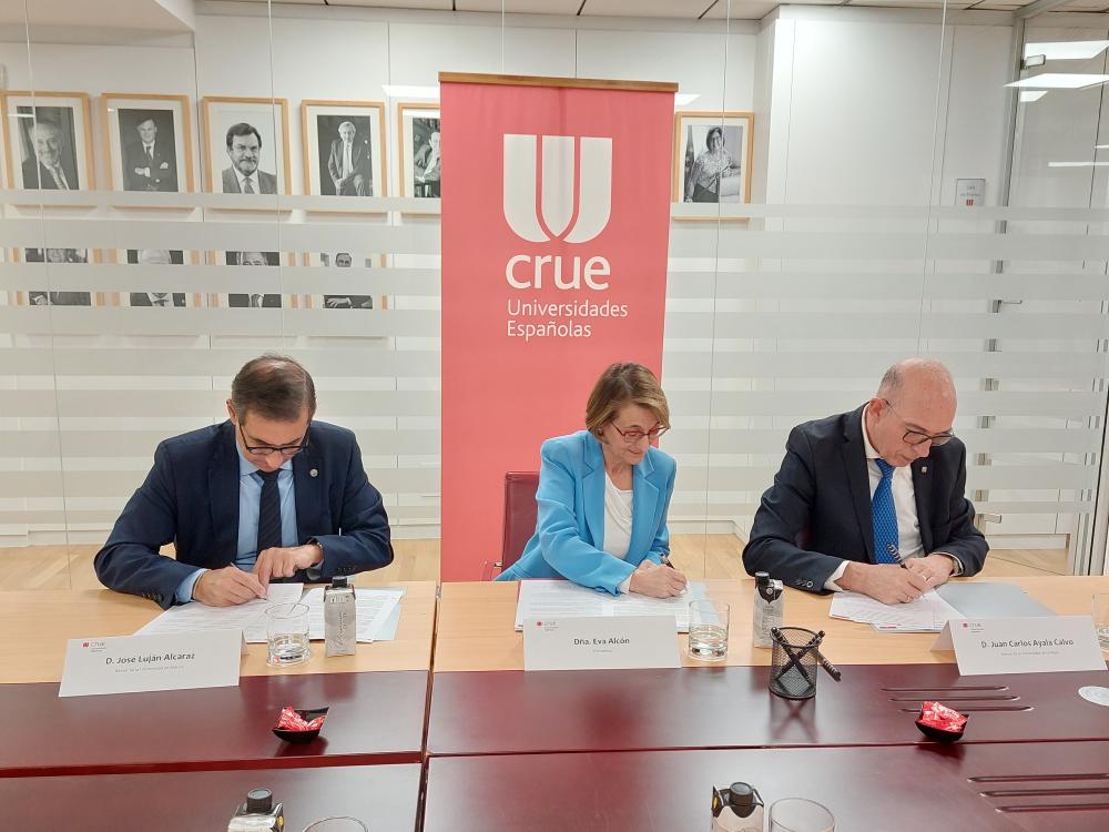 Imagen Crue, las universidades de Murcia y La Rioja y la Fundación Dialnet acuerdan el desarrollo de un único portal de investigación en español