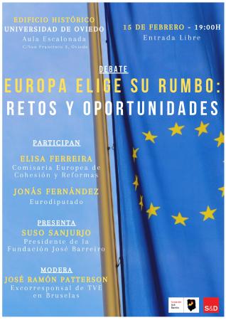 Debate: "Europa elige su rumbo: retos y oportunidades"