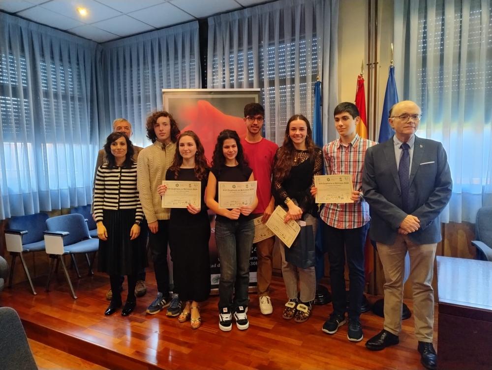 Imagen La Universidad de Oviedo acoge la ceremonia de entrega de premios de la Olimpiada Asturiana de Biología 2024