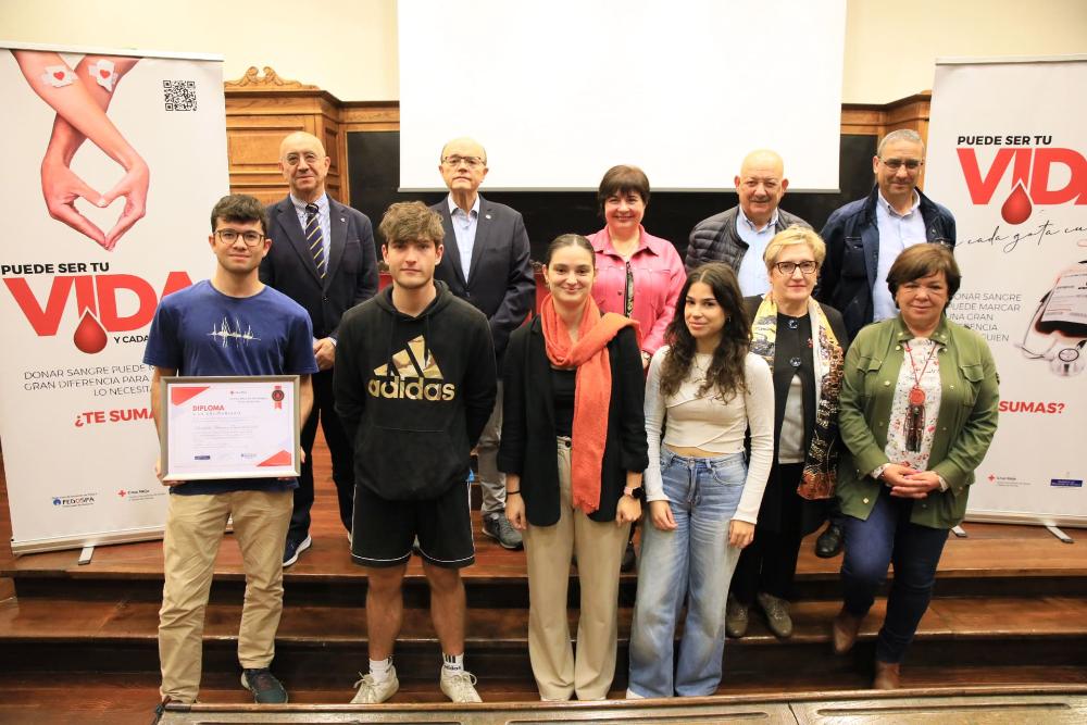 Imagen La Universidad de Oviedo cierra la campaña de donación de sangre del curso 2023-2024 con 1048 extracciones y 330 nuevos alumnos donantes