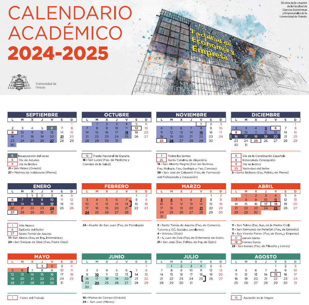 Imagen Calendariu académicu